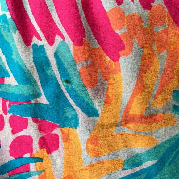 Lilly Pulitzer silk pineapple tank - Picture 6 of 6